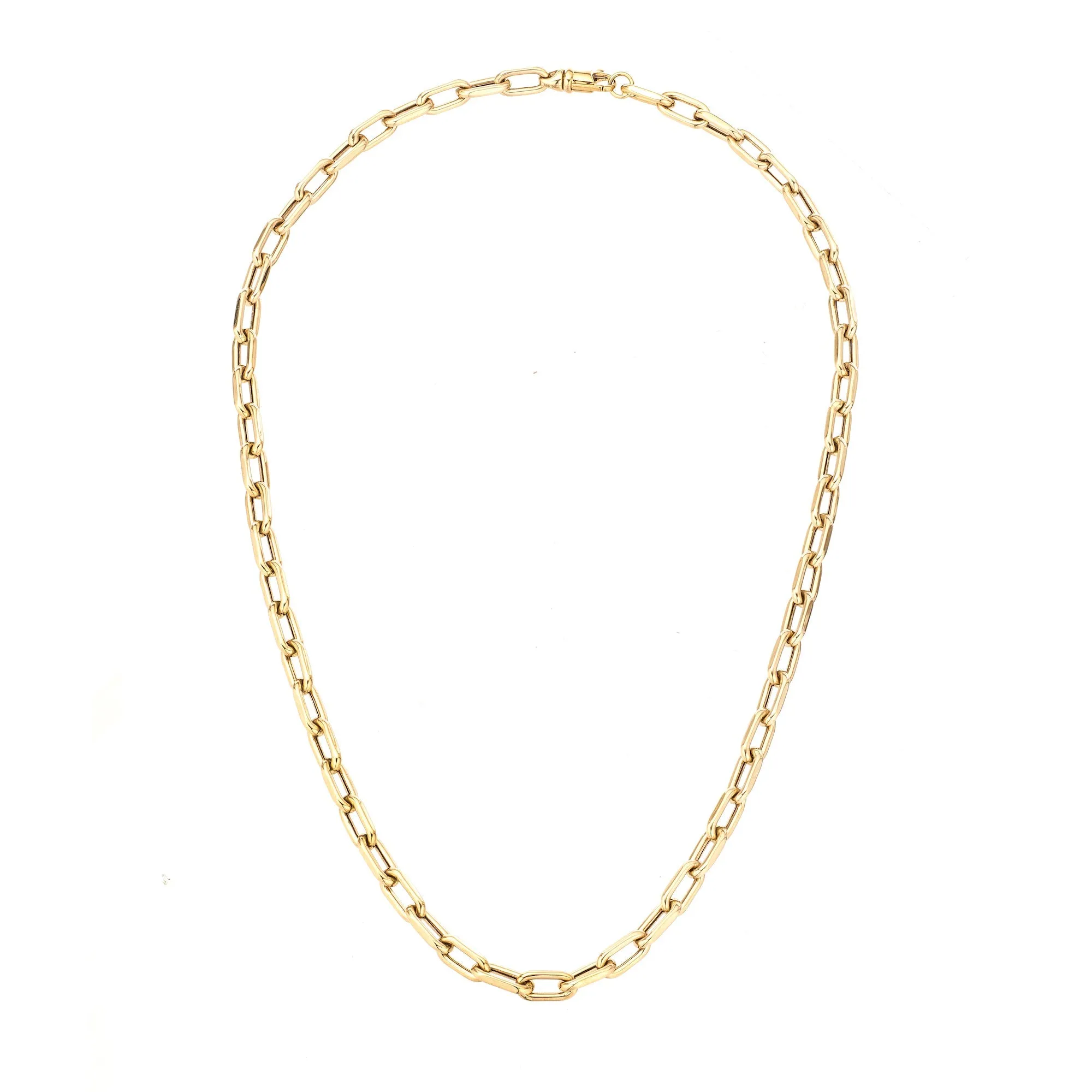 5.3mm Italian Chain Link Necklace