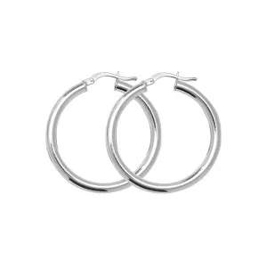 Acotis Silver Hoop Earrings G5092