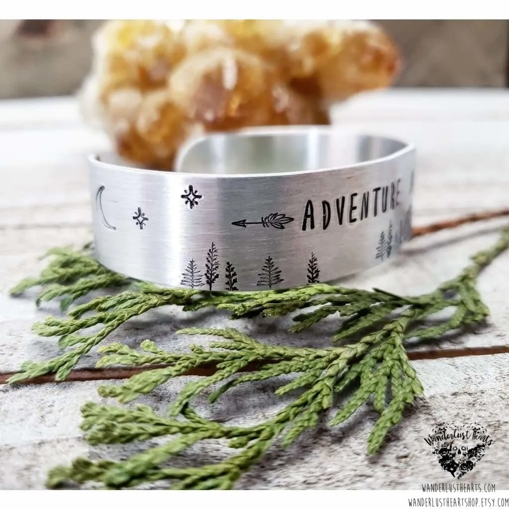 Adventure Awaits cuff