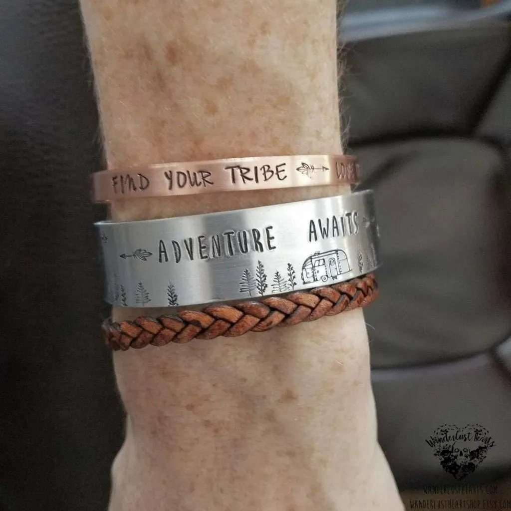 Adventure Awaits cuff