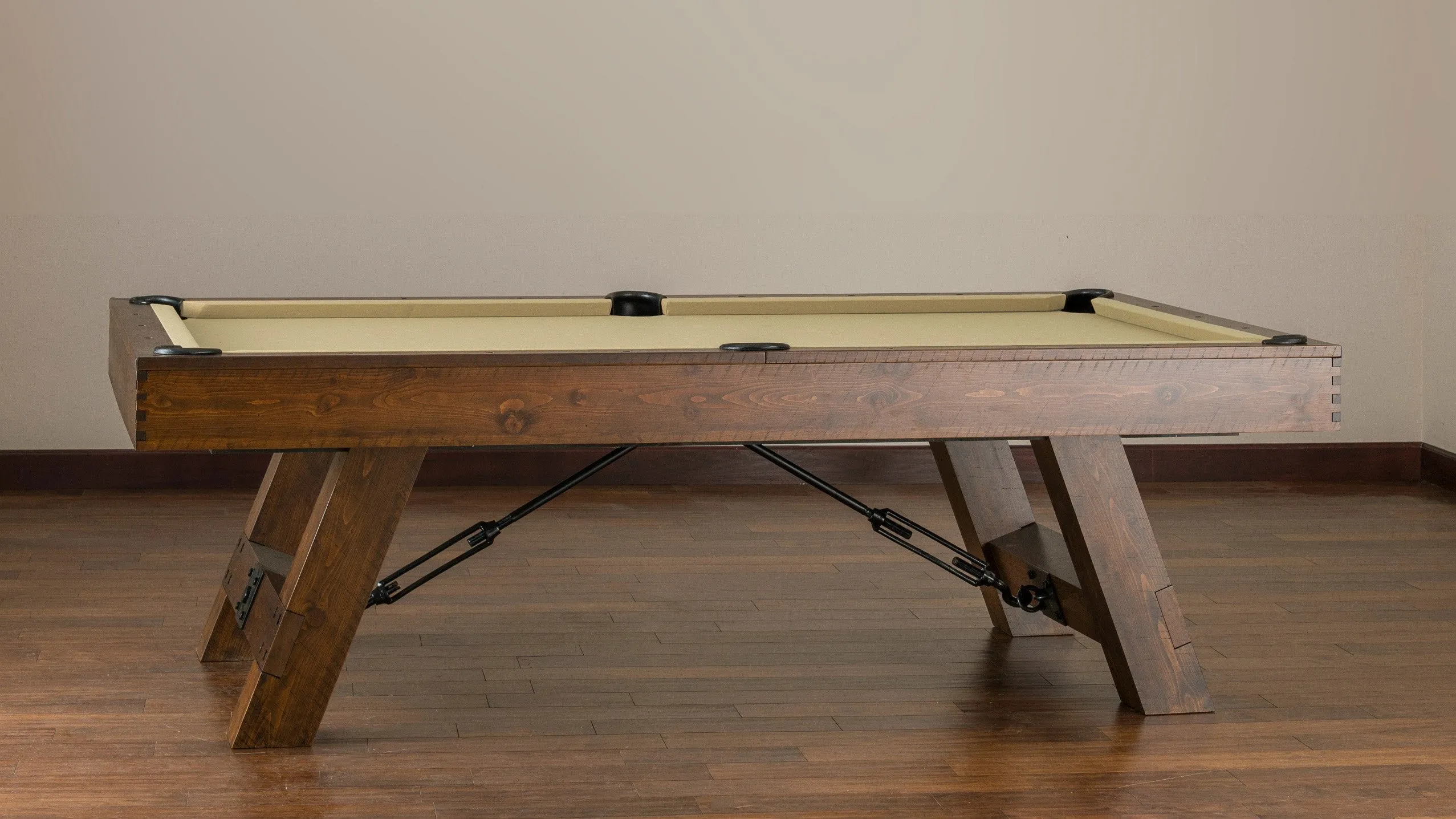 American Heritage Savannah 7' Slate Pool Table in Sable