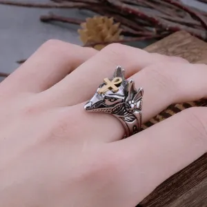 Anubis Self Defense Viking Ring