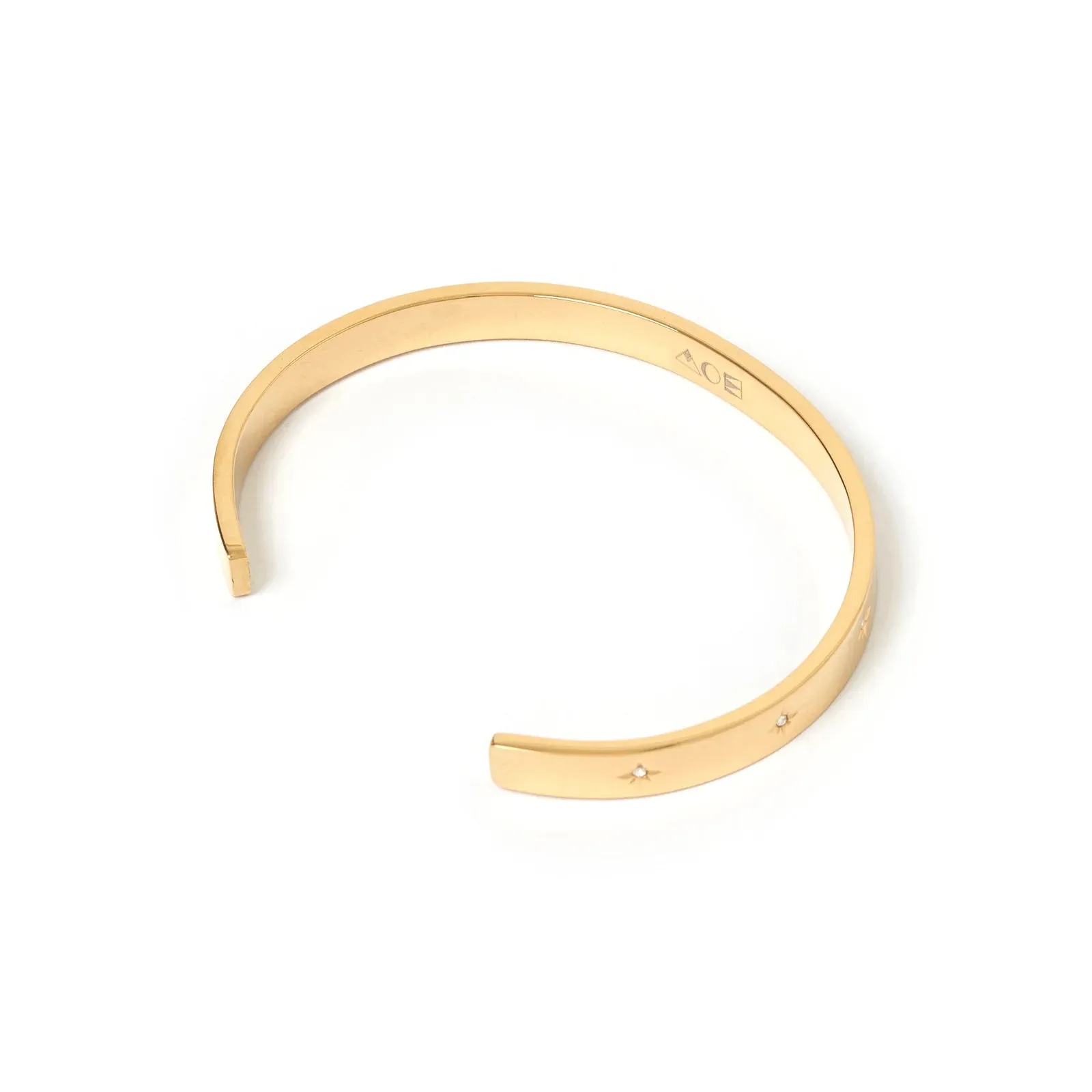 Arms of Eve Gemma Cuff Bracelet - Gold