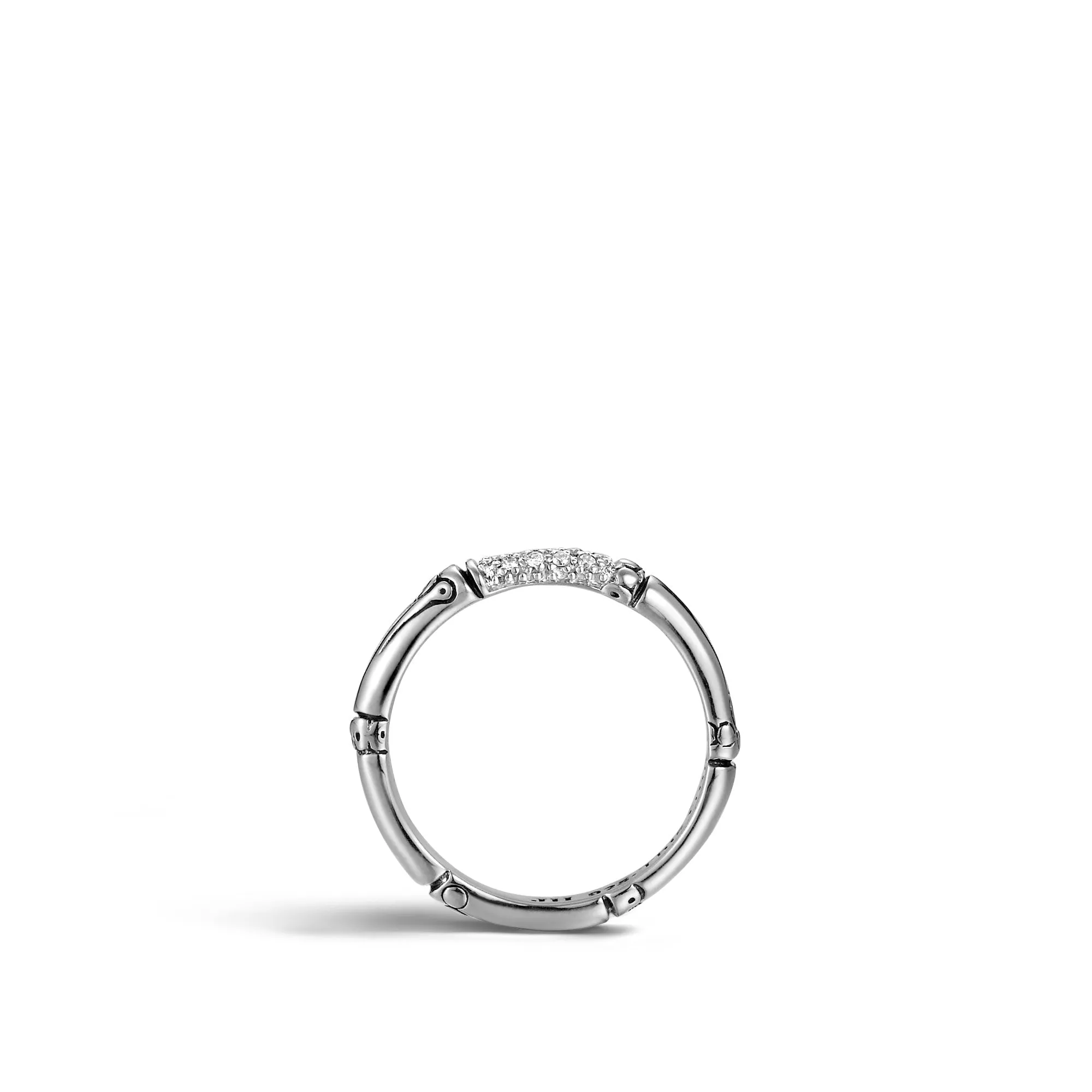 Band Ring with Diamonds