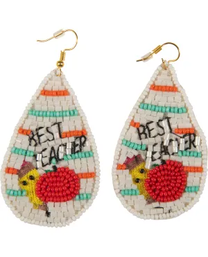 Best Teacher Fashion Earring