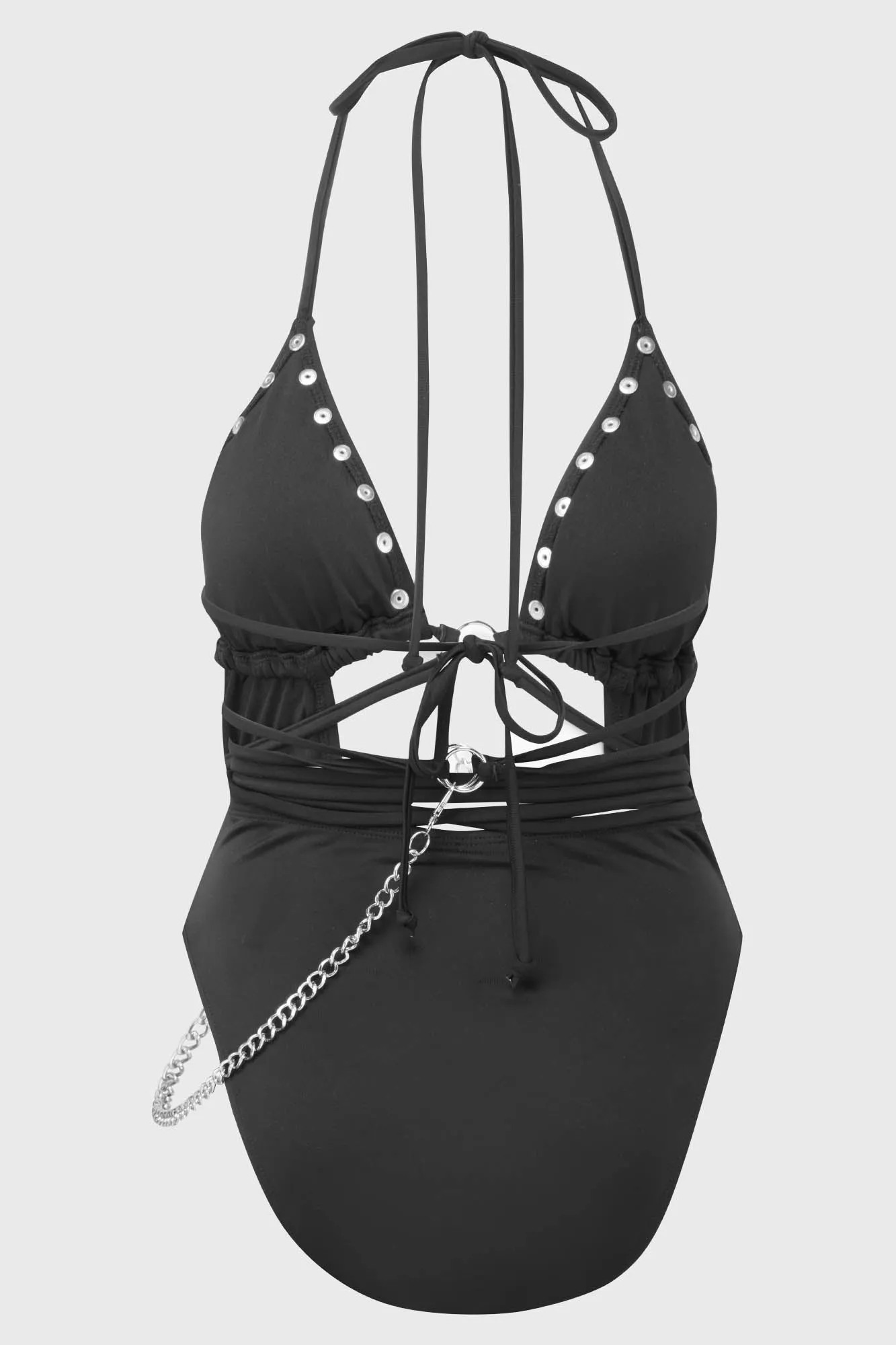 Black Hearted Swimsuit