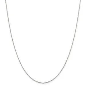 CA203 small Rolo Chain Necklace 1mm