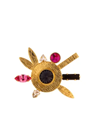 Cactus Gold Plated Brass Pin