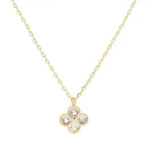 Clover Cubic Delicate Necklace