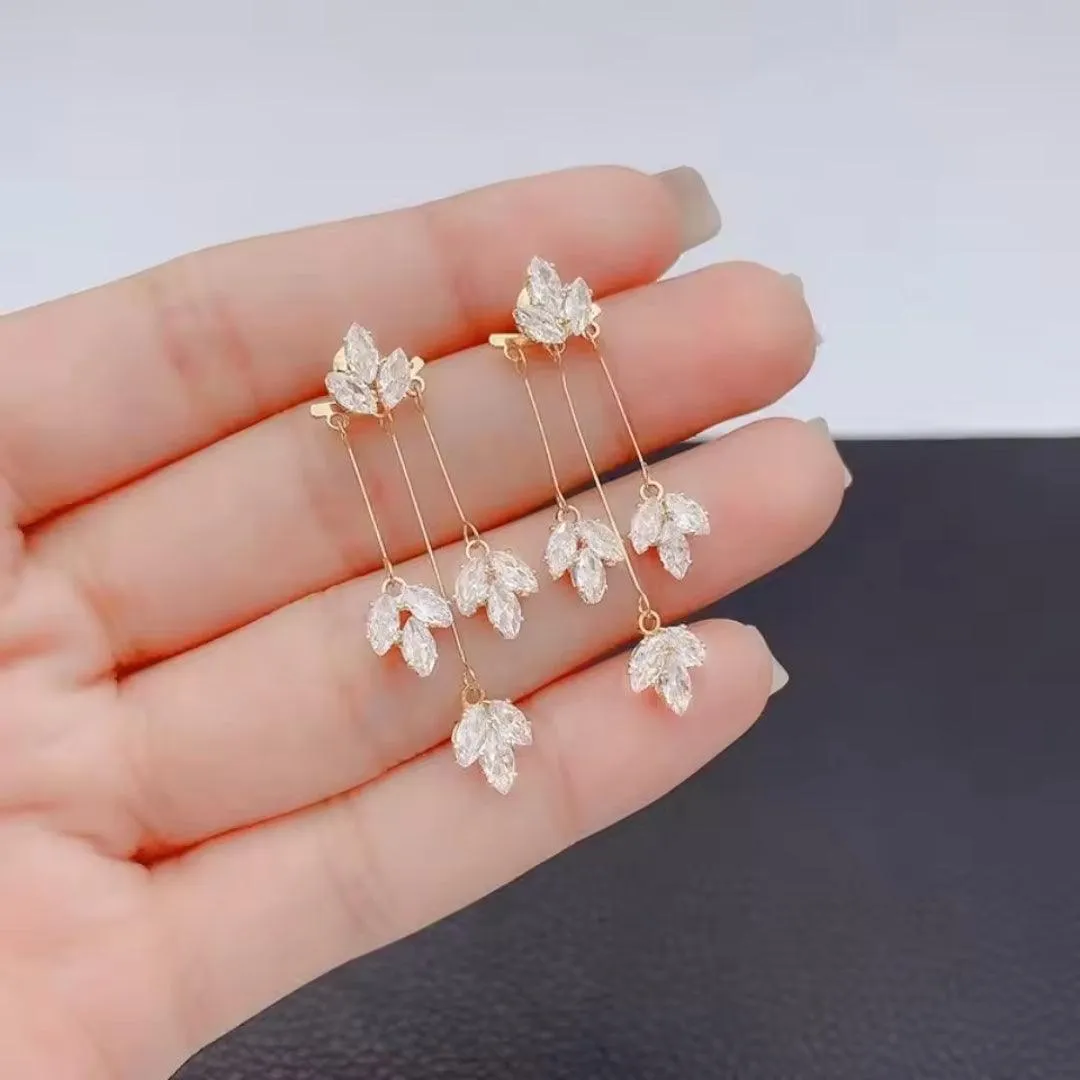 Crystal Drop Earrings