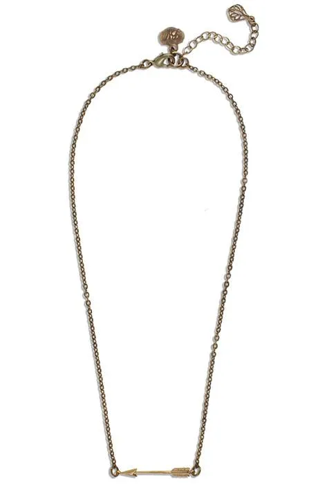 Delicate Arrow Necklace, (1pc)