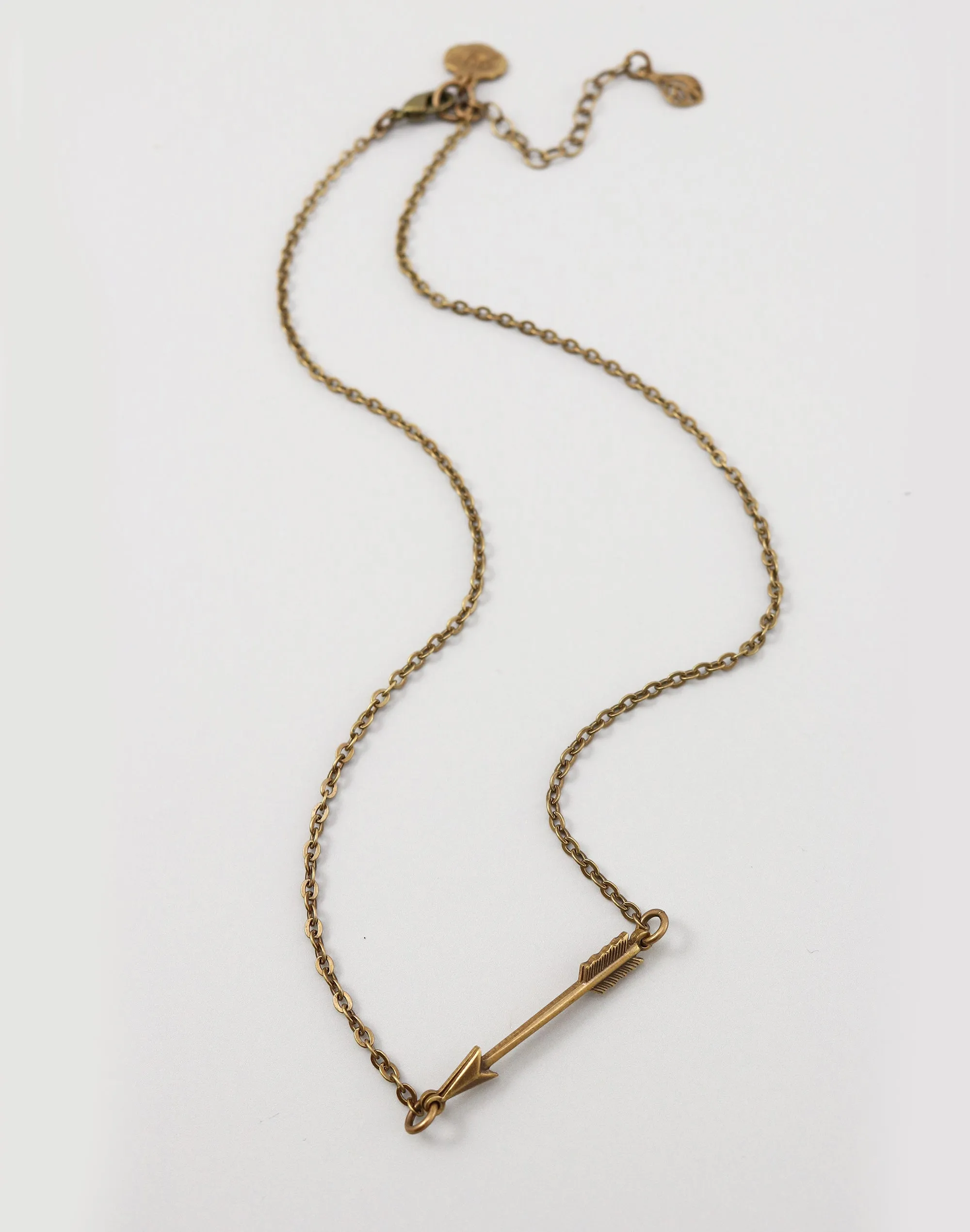 Delicate Arrow Necklace, (1pc)