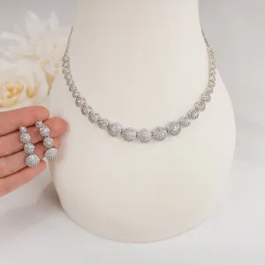 Delicate Bridal Necklace Set