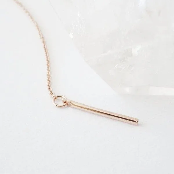 Delicate Lariat Necklace