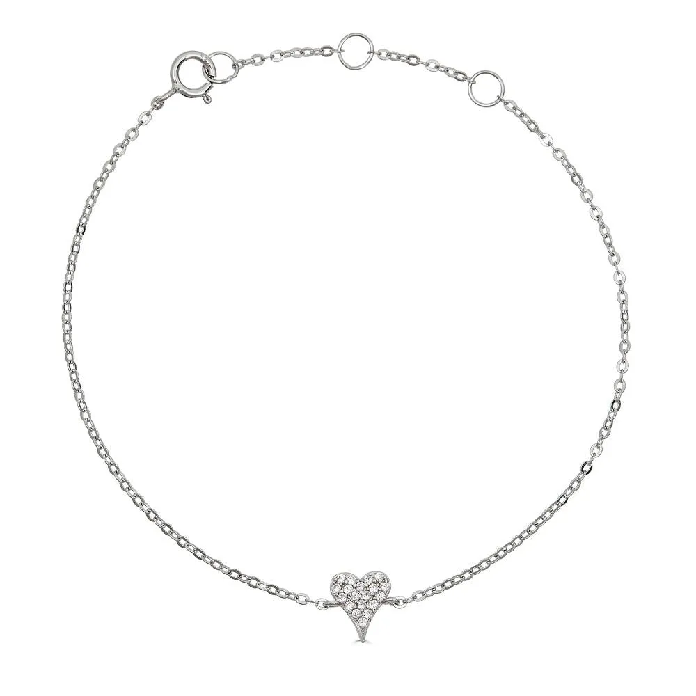 Demi Heart Bracelet