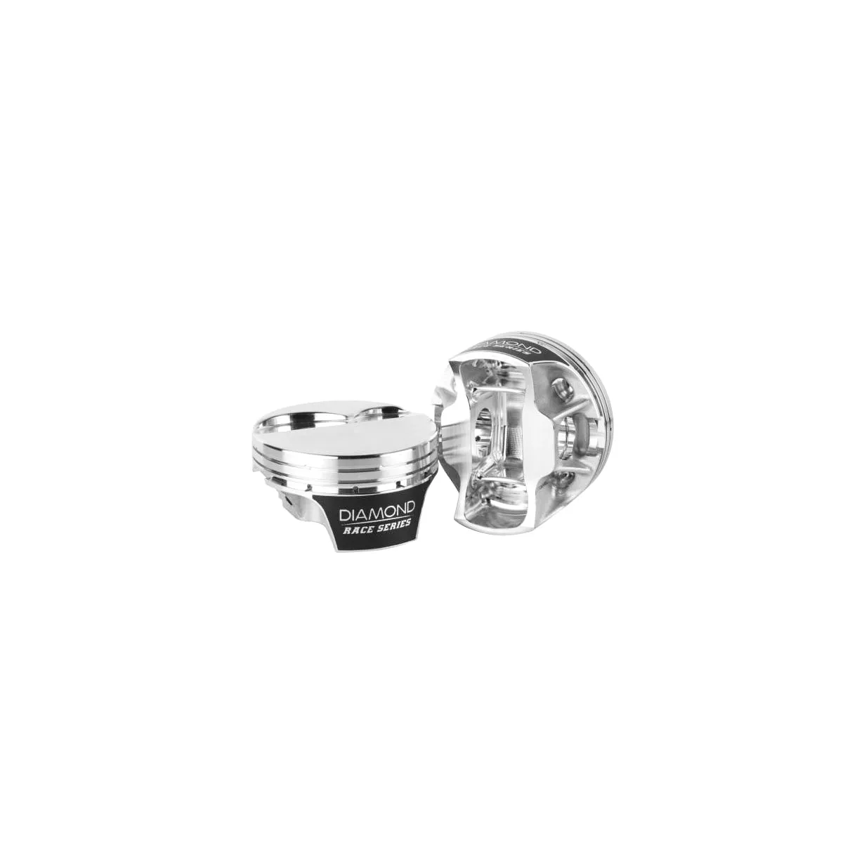 Diamond LSX 12 Forged Pistons - 4.125 in Bore - 1.5 x 1.5 x 3.0 mm Ring Grooves - Minus 4.80 cc - GM LS-Series (Set of 8)