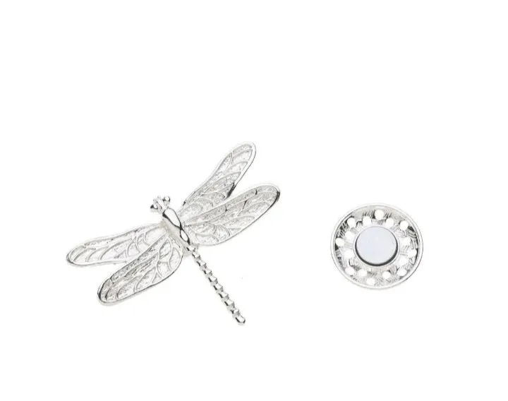 Dragonfly magnetic brooches