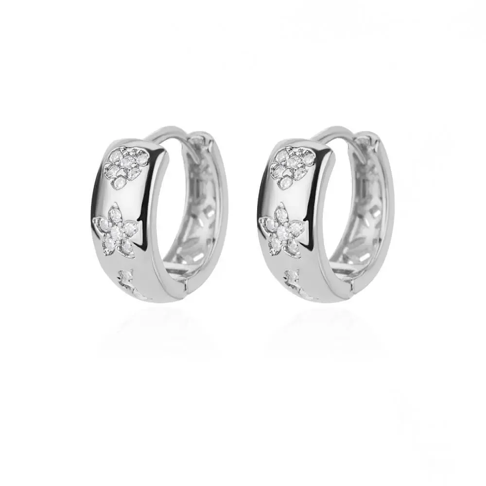 Elegant Minimalist Love Design Zircon Earrings