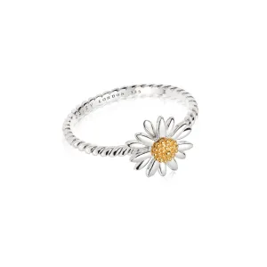 English Daisy Rope Ring