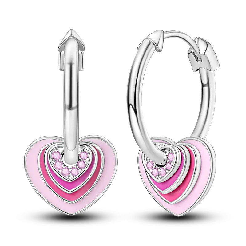 Fashionable S925 Sterling Silver Bee Star Moon Earrings With Versatile Earrings For Women Commuting To Charm's Birthday Gift