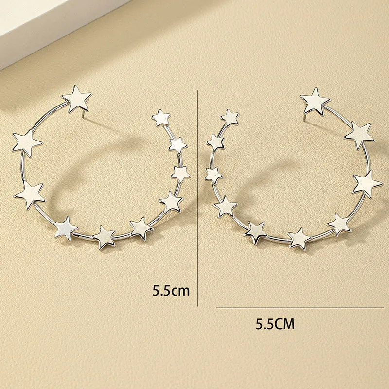 Fashionable Starry Nights Earrings - Vienna Verve Collection