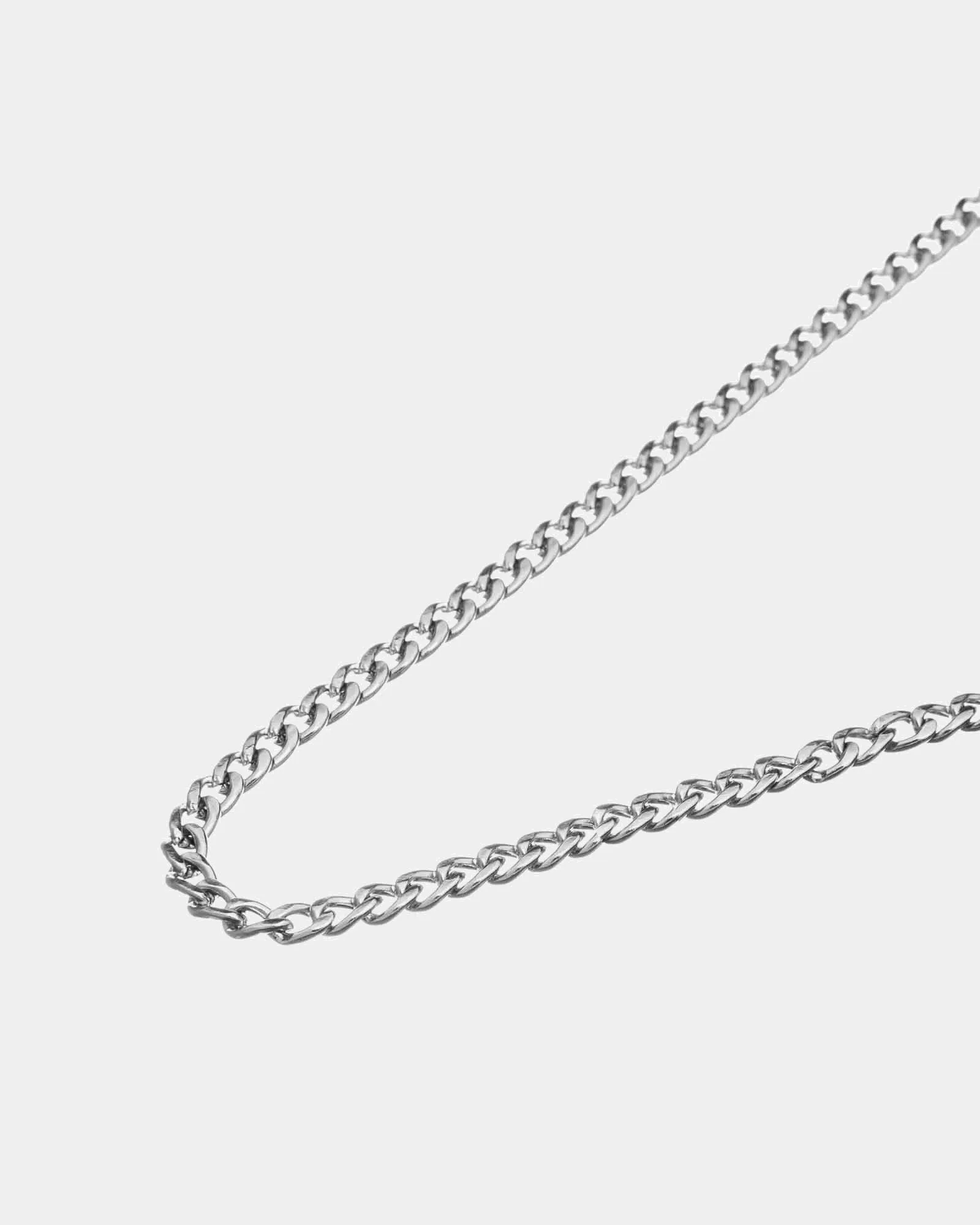 Flat Cuban Chain Necklace 4mm