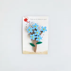 Forget Me Not Brooch