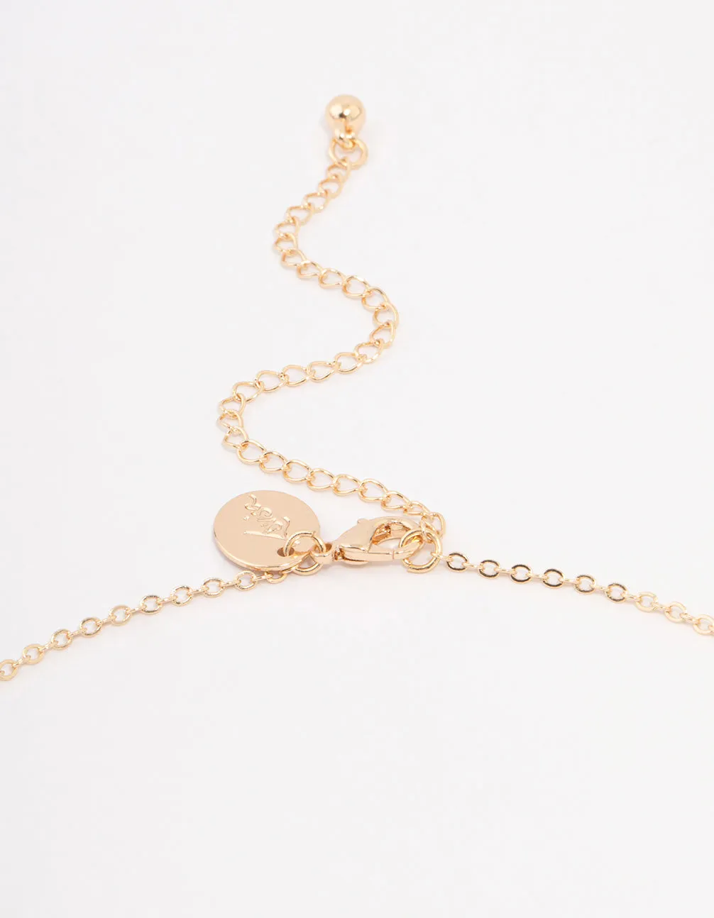 Gold Heart Locket Pendant Necklace