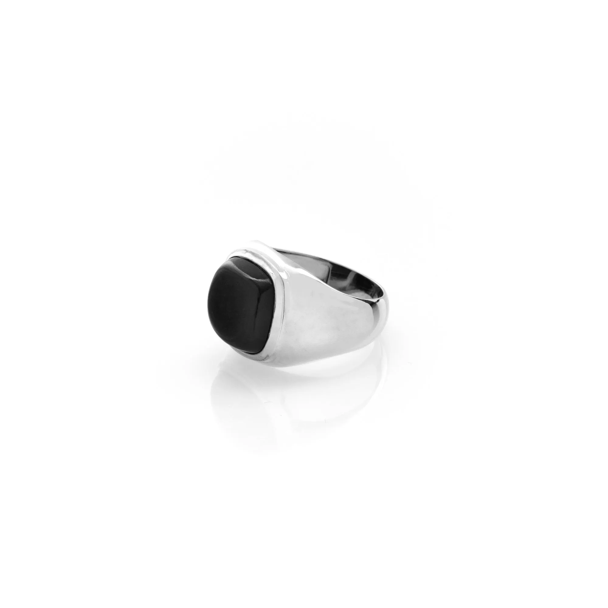 Heritage / Black Onyx   Silver / Ring