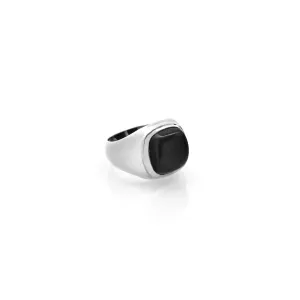 Heritage / Black Onyx   Silver / Ring