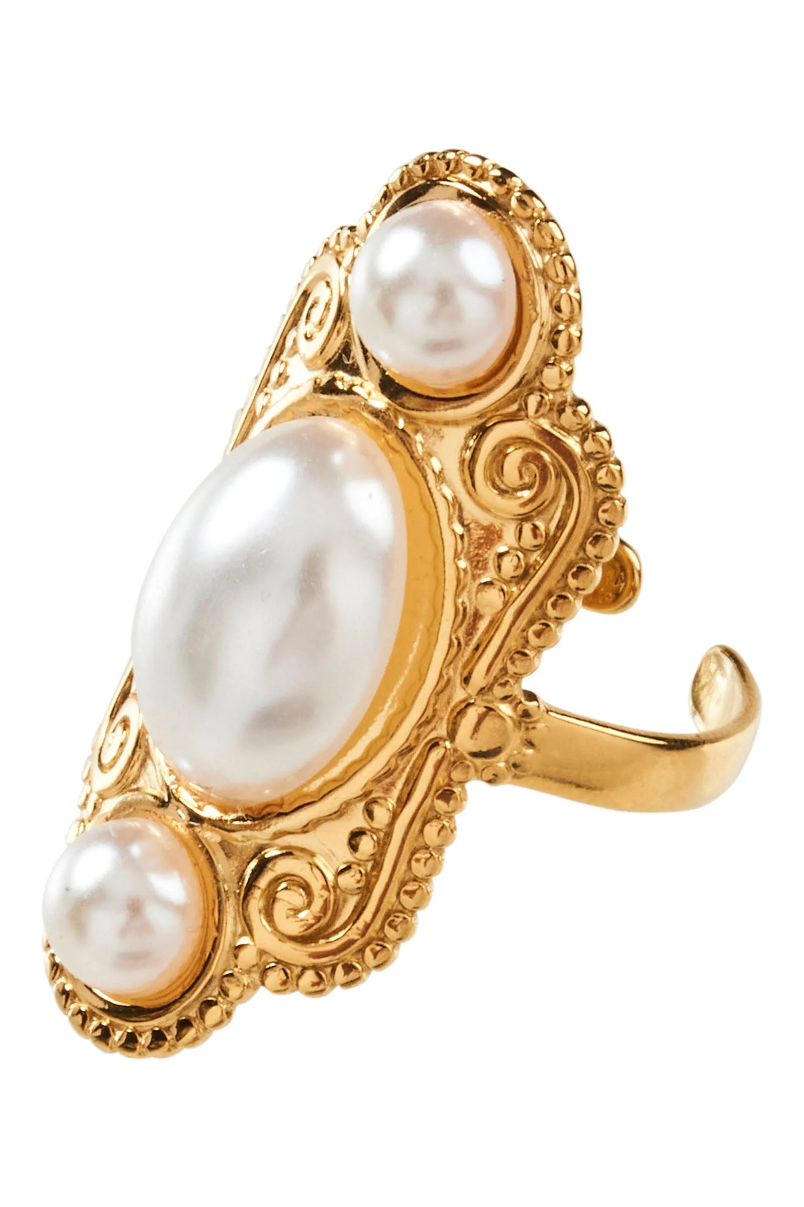 Heritage Ring - Pearl Cluster