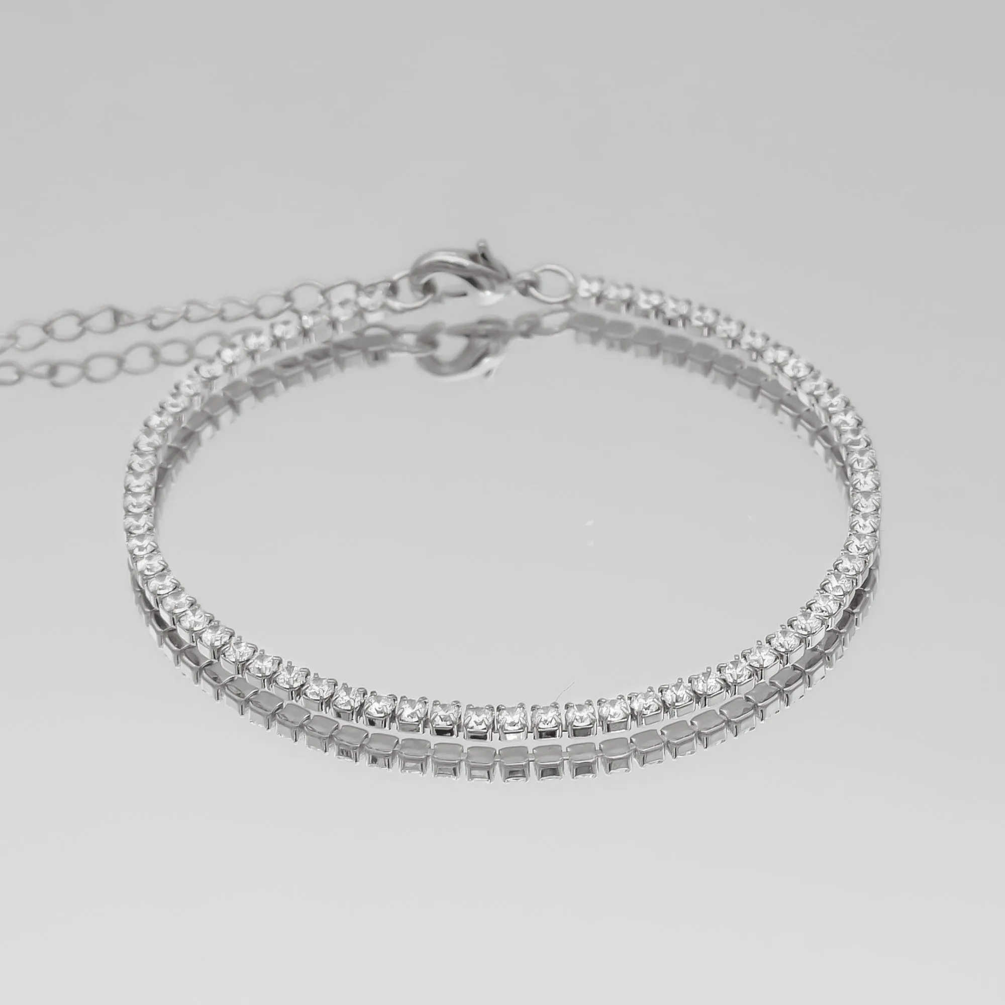 Icy Tennis CZ Bracelet