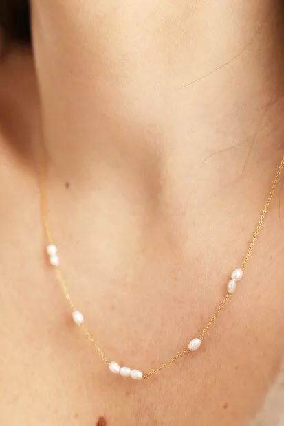 L.A. Small Pearl Necklace