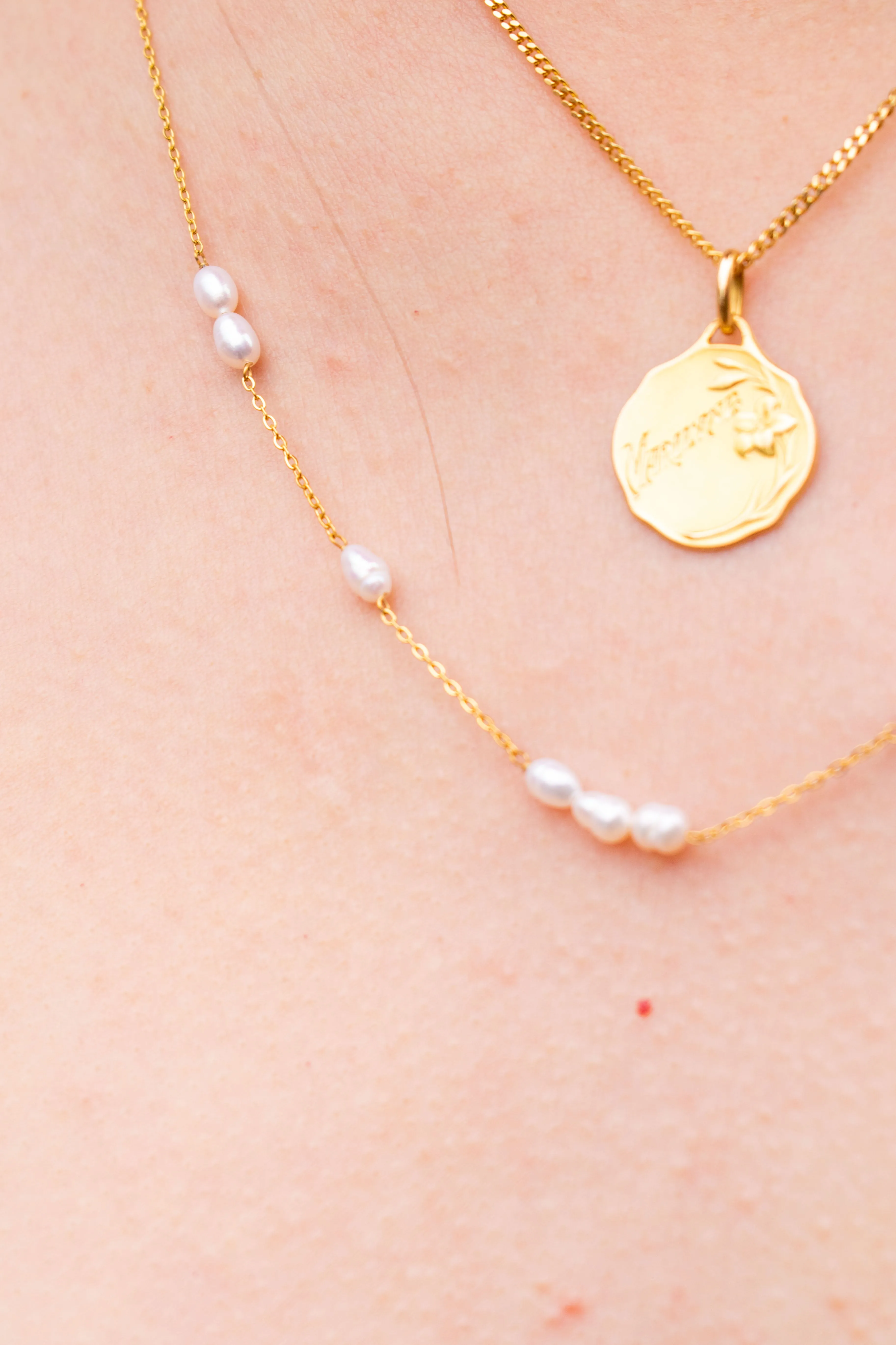 L.A. Small Pearl Necklace