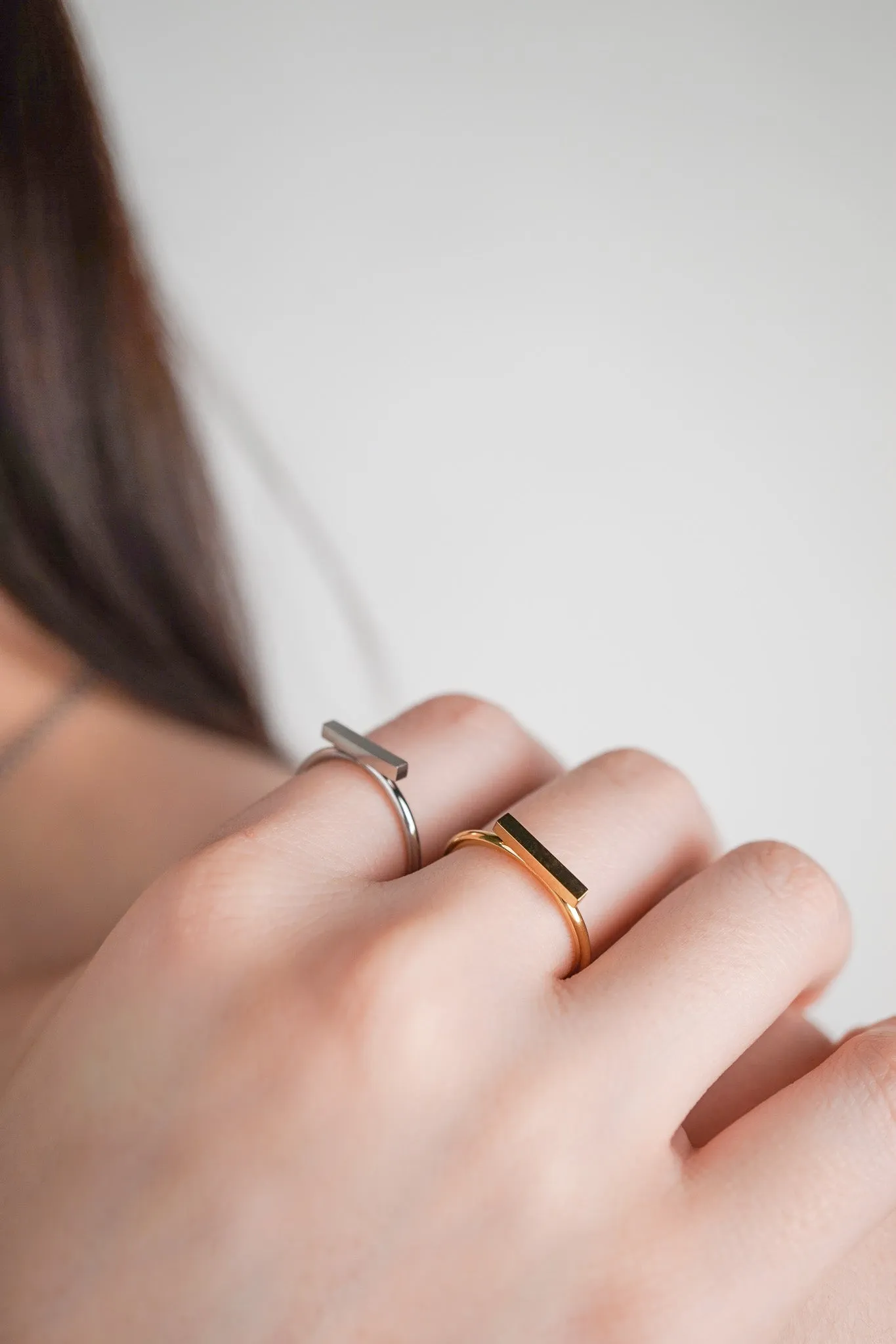 Minimalist Bar Ring