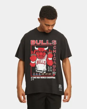 Mitchell & Ness Chicago Bulls Vintage Champs Rings T-Shirt Vintage Black