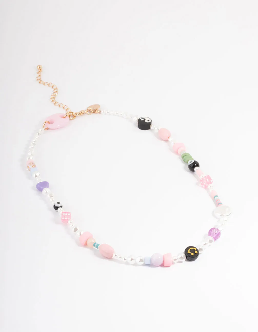 Mixed Pearl Short Necklace