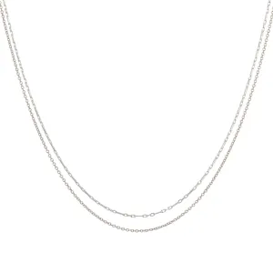 Paloma Double Layering Chain Necklace