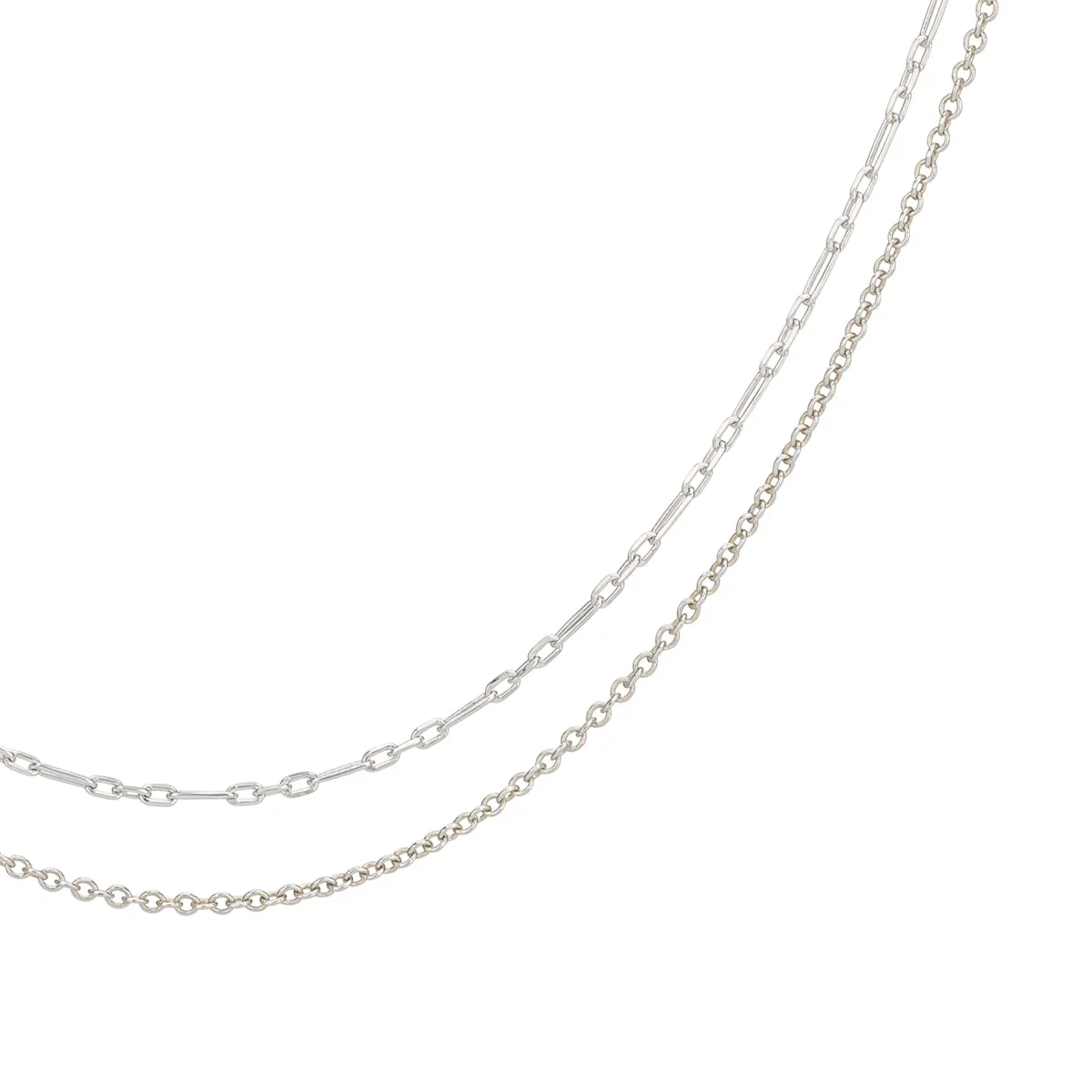 Paloma Double Layering Chain Necklace