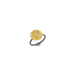 PRECIOUS POSIE RING—MEDIUM/YELLOW GOLD