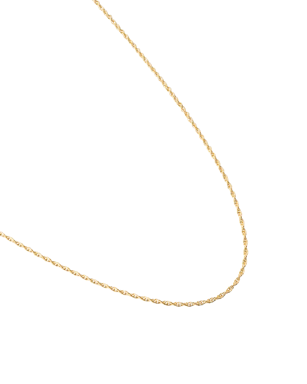 Rope Choker 14-16" (18K Gold Vermeil)