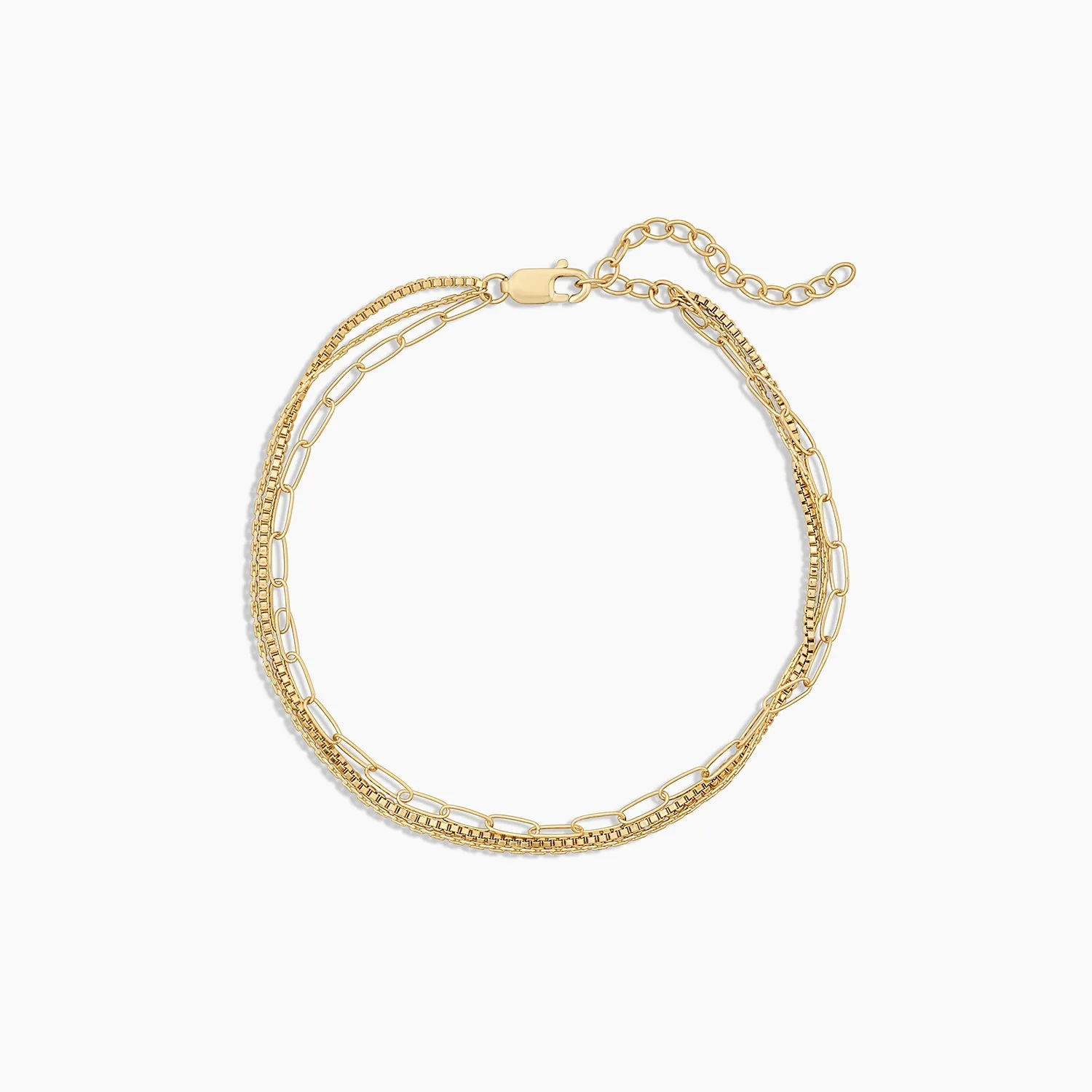 Rosalie Triple Strand Bracelet