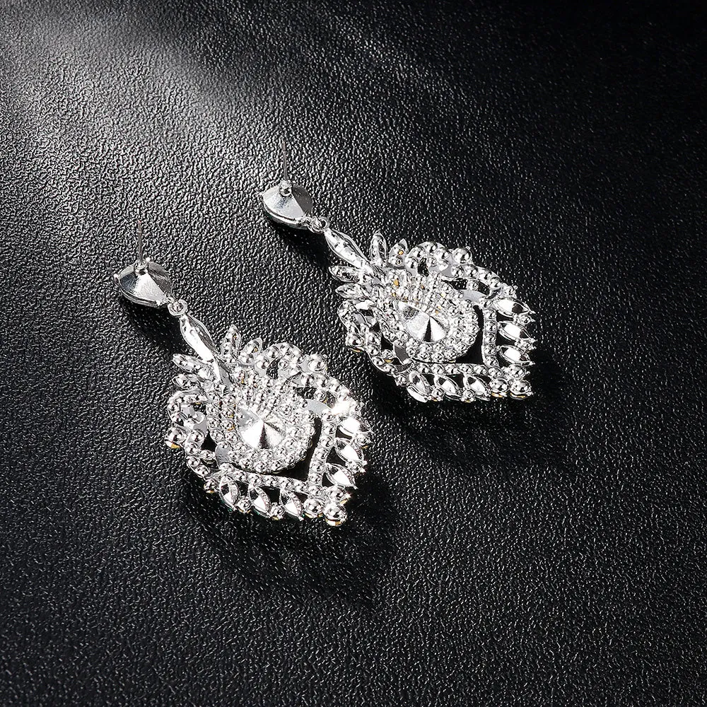 Round Water Drop Elegant Earrings