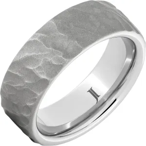 Serinium® Mens Thor Ring with Sandblast Finish