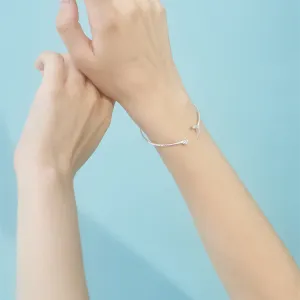 Shining Star Moon S925 Sterling Silver Bracelet