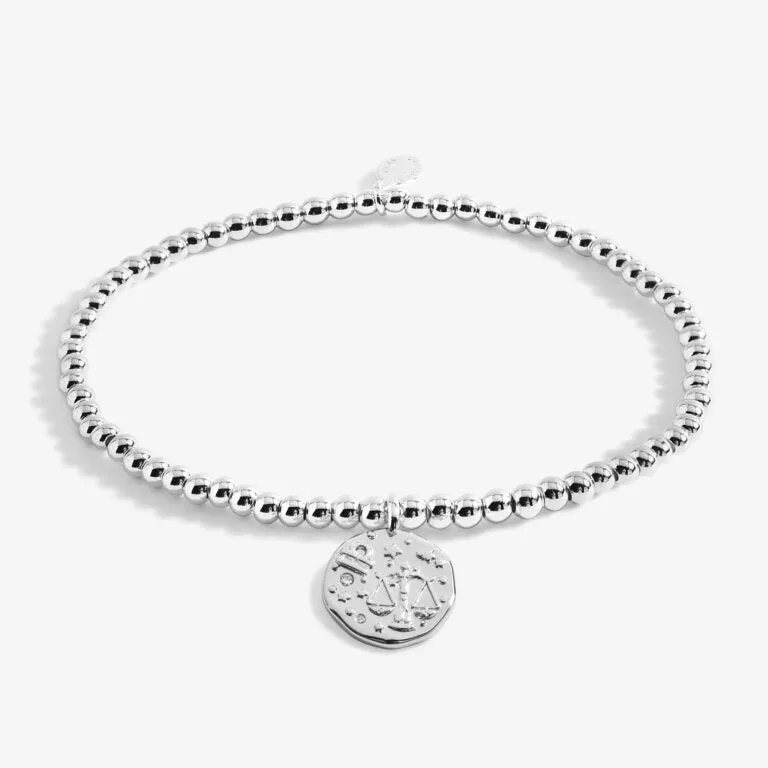 Star Sign A Little 'Libra' Bracelet In Silver Plating