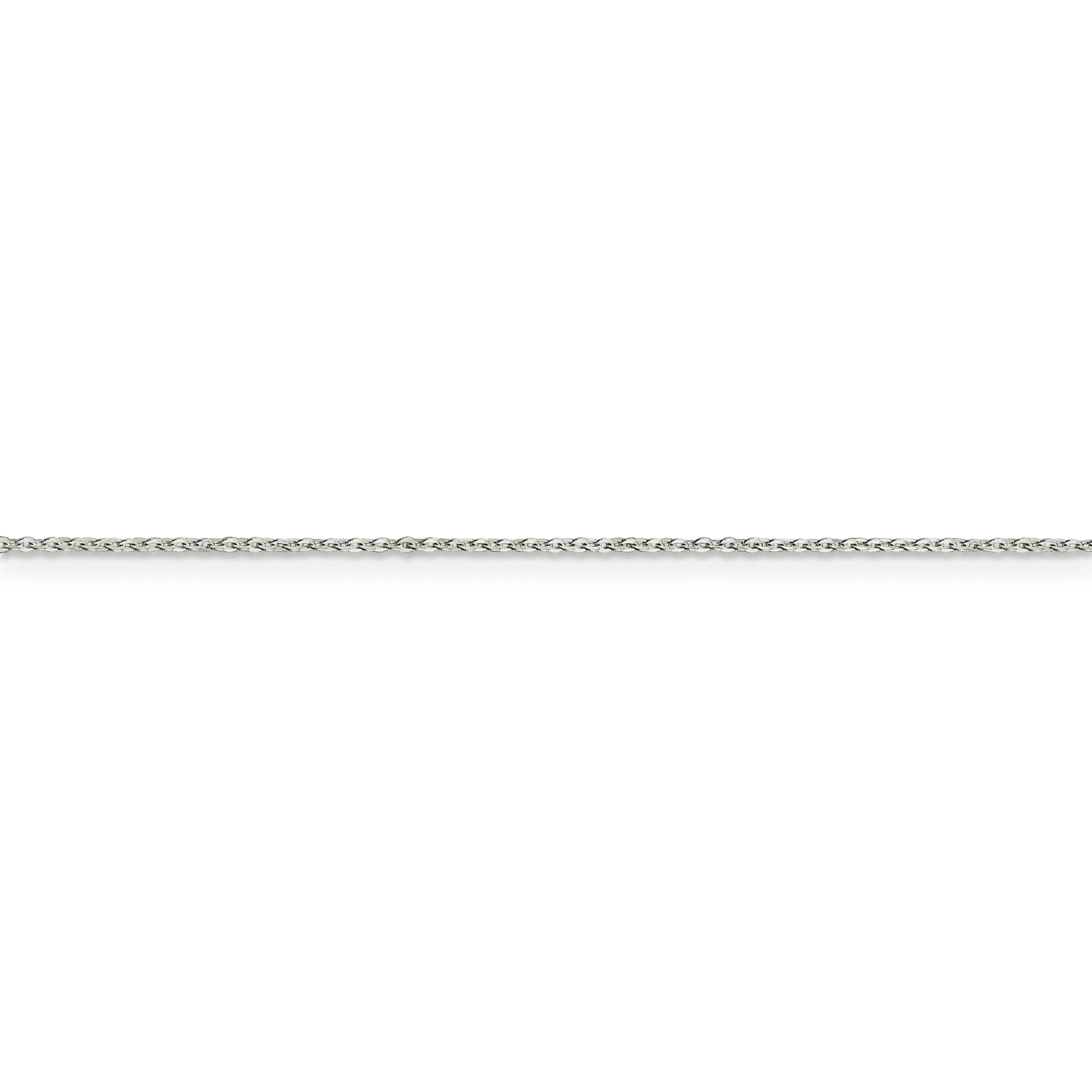 Sterling Silver 1.15-mm Flat Cable Chain