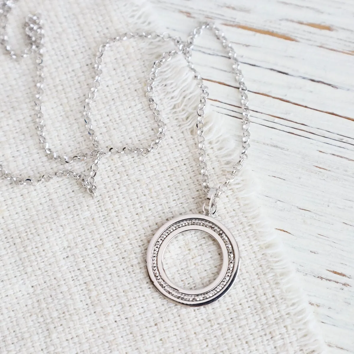 Sterling Silver Canon Necklace