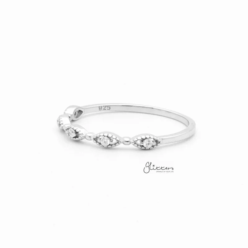 Sterling Silver CZ Ring