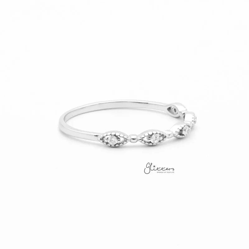 Sterling Silver CZ Ring